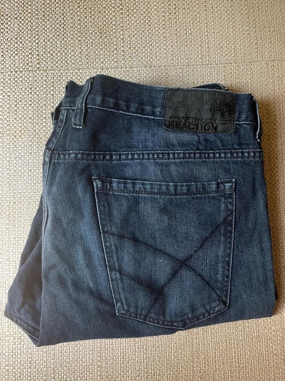 Kenneth Cole Reaction Dark Blue Men's Jeans